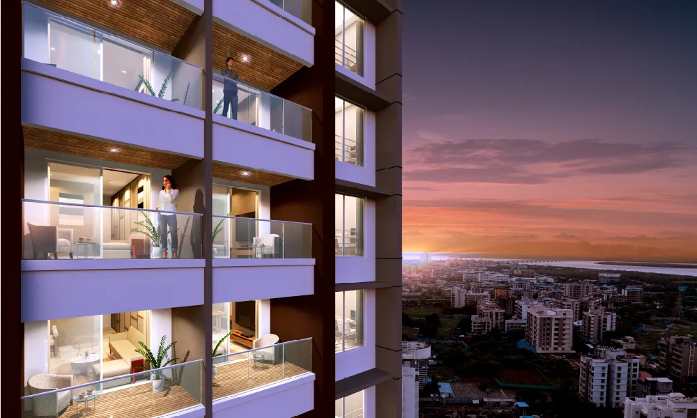 Kanakia Passcode Highlife tower elevation