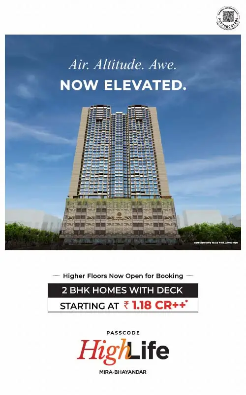 Kanakia Passcode Highlife - Luxury 2 BHK Homes with Deck Residences in Mira-Bhayandar, Mumbai